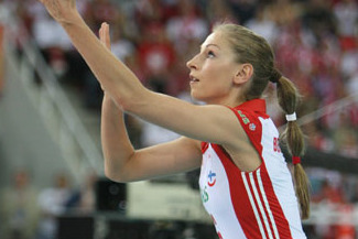 Agnieszka Bednarek-Kasza - podobnie jak koleżanki - nie będzie miło wspominać finału, gdyż Polki prz