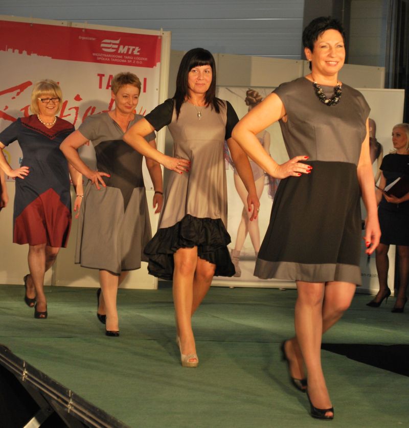Prezydent Agata Fisz wzięła udział w pokazie mody zorganizowanym podczas Zjazdu Pań Prezydent w Łodz