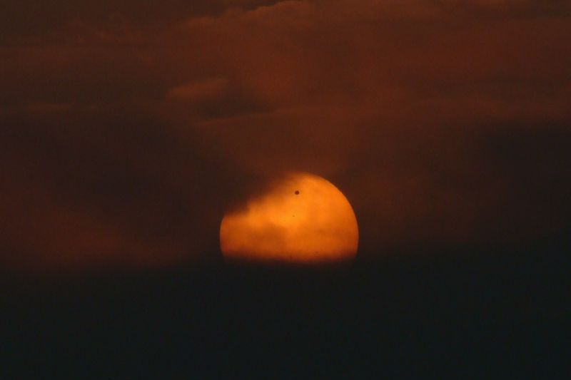 Wenus na tle Słońca  (Czytelnik Łukasz Banach)