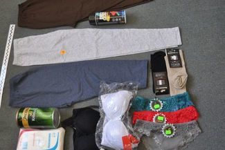 Skradziona bielizna została wyceniona na 1,6 tys. zł (KMP Chełm)