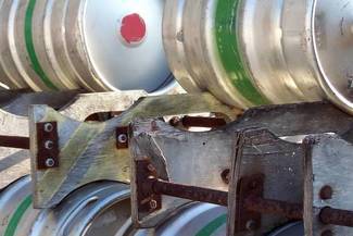 Ukradł beczkę piwa z ogródka piwnego