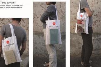 Torba "Teraz czytam:" Mai Abramczyk  (facebook)