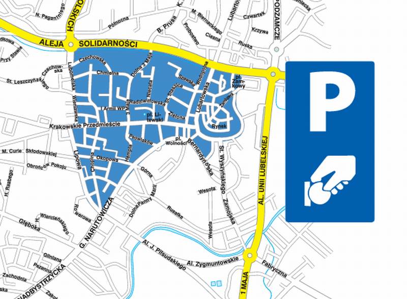 Strefa płatnego parkowania ma działać od 1 października i obejmie 1700 miejsc przy 57 ulicach. Jej g