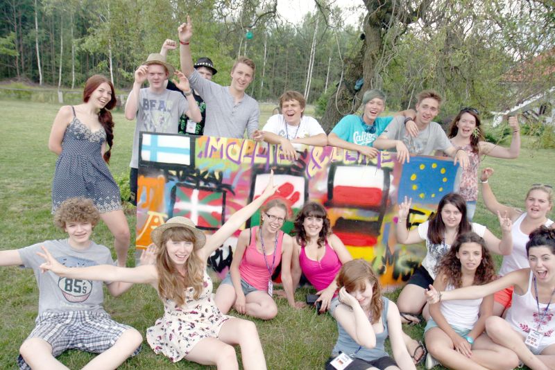 Projekt jest realizowany w ramach programu unijnego "Młodzież w działaniu” (Jacek Świerczyński)