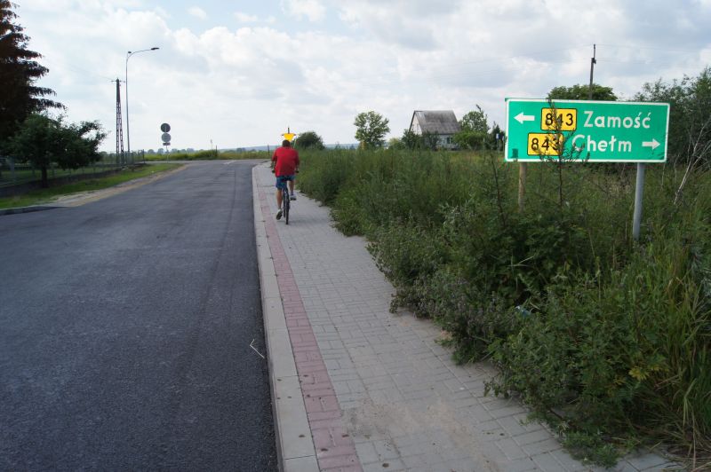 Wyremontowaną ulice chwalą sobie także rowerzyści<br />
 (Jacek Barczyński)