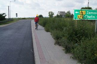 Wyremontowaną ulice chwalą sobie także rowerzyści
 (Jacek Barczyński)