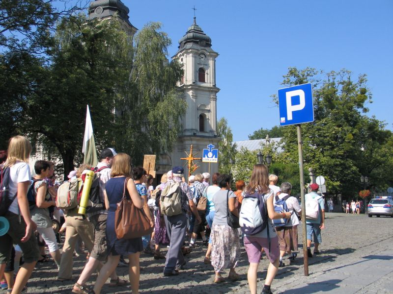 Tym razem do Częstochowy wyruszyło blisko 180 pielgrzymów (Jacek Barczyński)