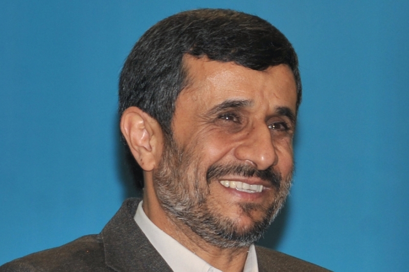 Prezydent Iranu Mahmud Ahmadineżad (José Cruz)