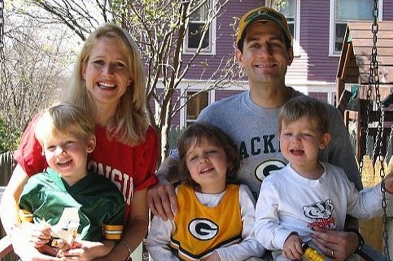 Paul Ryan z żoną Jenny i trójką dzieci (Archiwum Paula Ryana)