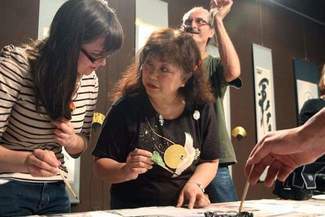 Japońska kaligrafia w Lublinie (zdjęcia)