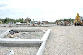 Na zdjęciu: Budowa ronda na skrzyżowaniu z drogą wojewódzką 835. (GDDKiA o. Lublin)