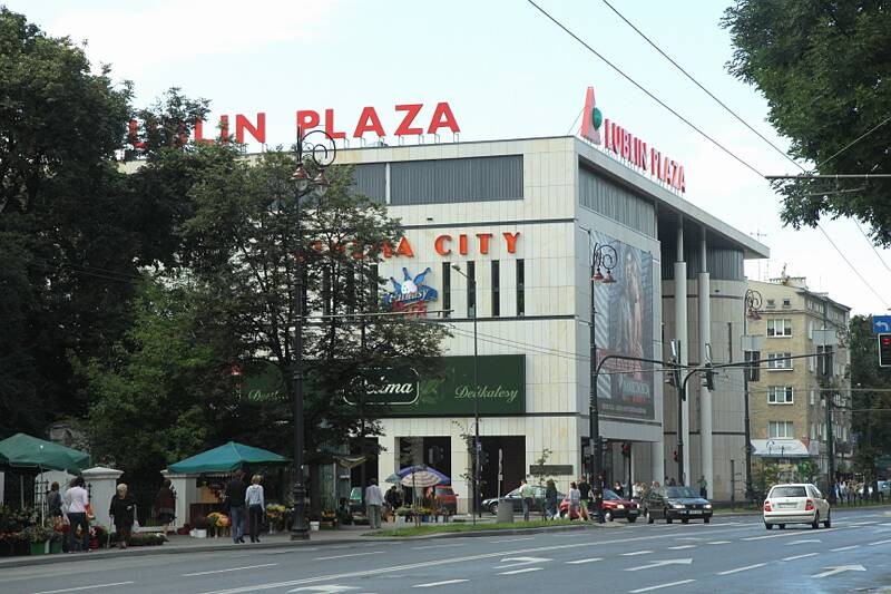 Dwaj złodzieje okradli sklepy w centrum handlowym Plaza w Lublinie (Maciej Kaczanowski)