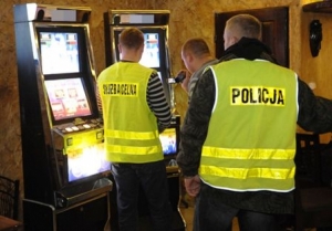 Automaty zarekwirowane przez policję (policja)