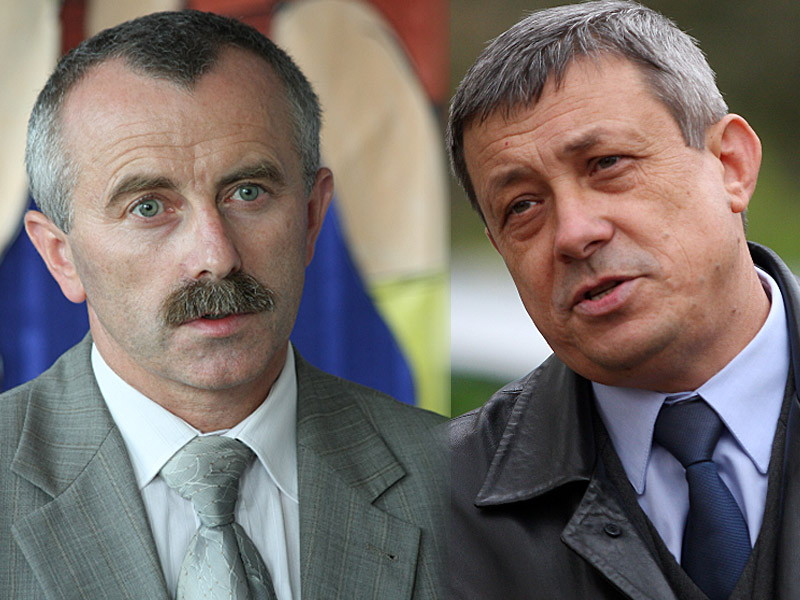 Wójt Jastkowa (po prawej) złożył do prokuratury zawiadomienie, że lubelski kurator oświaty złamał pr