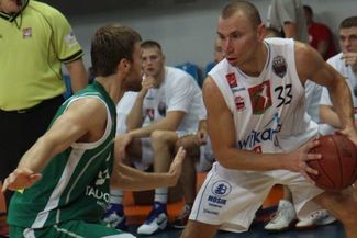 Wikana-Start Lublin przegrał w piątek wysoko ze Śląskiem Wrocław (MACIEJ KACZANOWSKI)