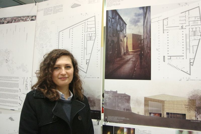 Dorota Flor przygotowała projekt Domu Muzyki Dawnej, który miałby stanąć przy ul. Żmigród (Maciej Ka