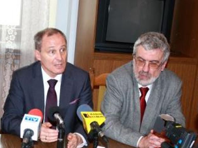 Tadeusz Kuna (z prawej) został nowym prezesem Motoru (DW)