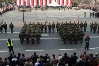 Obchody Święta Niepodległości w ubiegłym roku w Lublinie (Wojciech Nieśpiałowski)