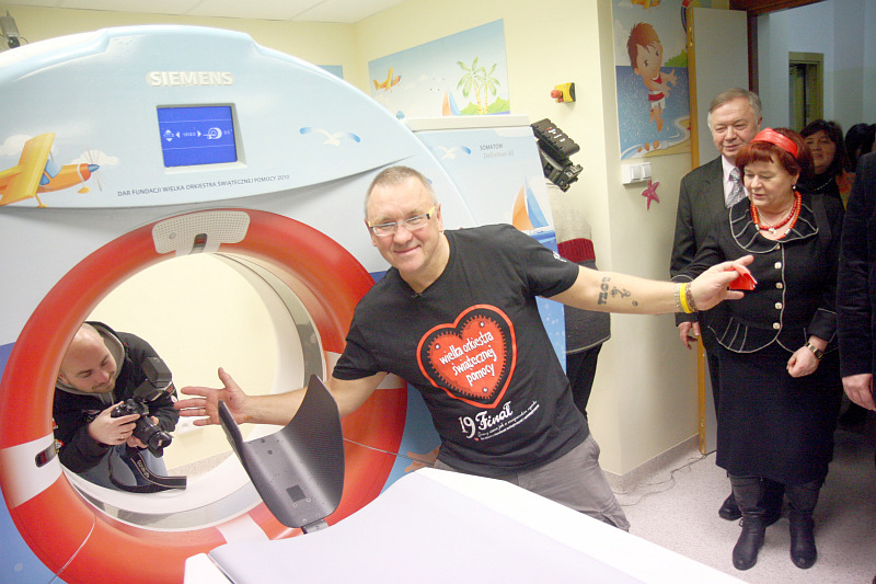 Przed dwoma laty Jerzy Owsiak przekazał tomograf komputerowy Dziecięcemu Szpitalowi Klinicznemu w Lu