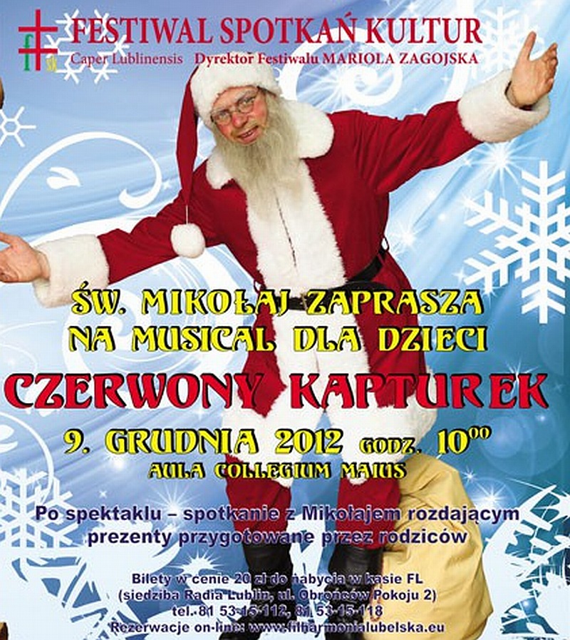 Święty Mikołaj w Filharmonii (Materiały prasowe)