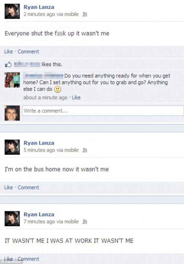 Profil Ryana Lanzy zniknął już z Facebooka (Facebook)
