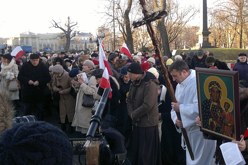 Marsz Krucjaty Różańcowej w Lublinie (Maciej Kaczanowski / MoDO)