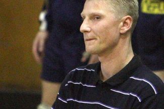 Trener Marcin Jarosz (MACIEJ KACZANOWSKI)