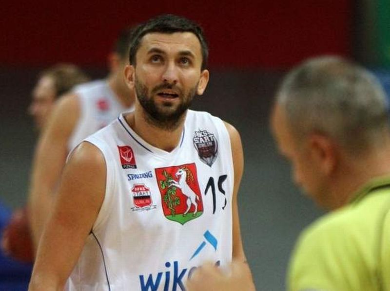 Michał Marciniak rzucił w środowym meczu 11 punktów dla Wikany-Startu Lublin (Wojciech Nieśpiałowski