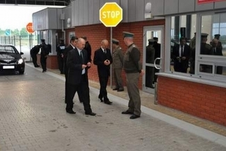 Przejście miało inaugurację podczas Euro 2012 i od 5 czerwca do 4 lipca br. funkcjonowało tymczasowo