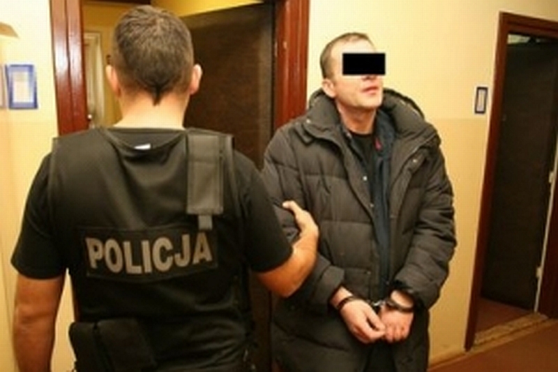 Wiesław K. zatrzymany przez policję (policja)