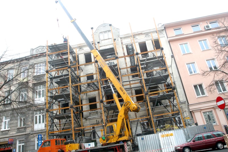 Rozpoczął się kolejny etap budowy hotelu przy ul. Sądowej (Wojciech Nieśpiałowski)