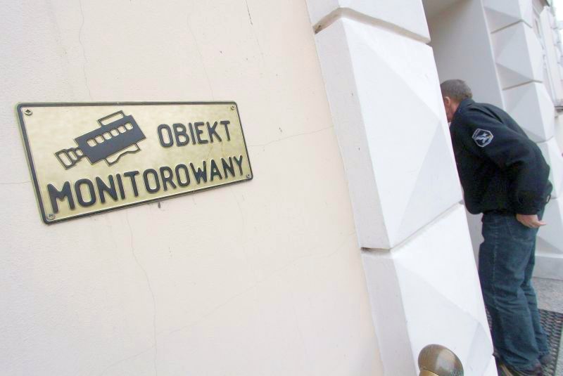 W budynku przy ul. Spokojnej w Lublinie kamery rejestrują tylko obraz, głosu już nie (Wojciech Nieśpiałowski)