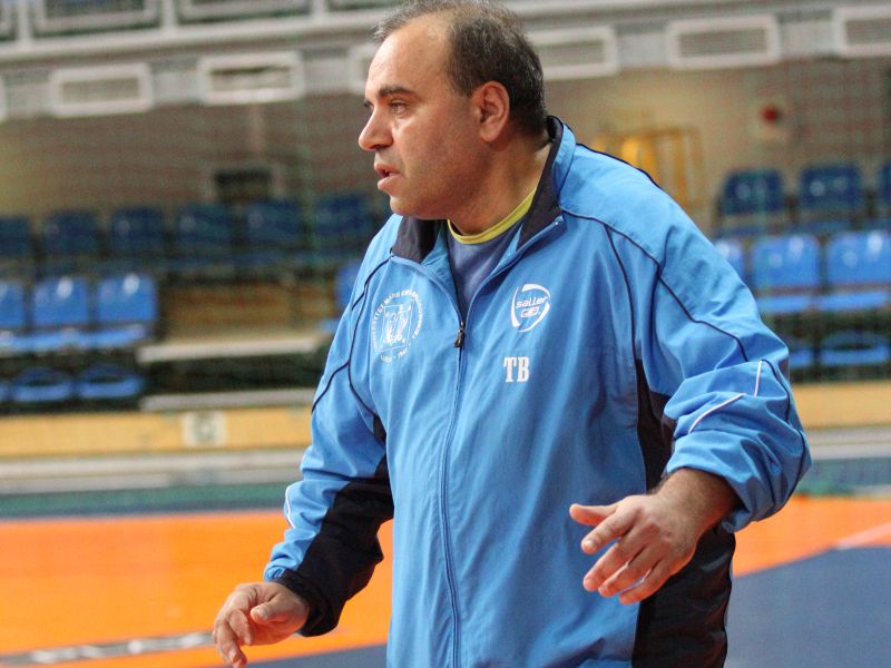 Trener Tomasz Bielecki (MACIEJ KACZANOWSKI)