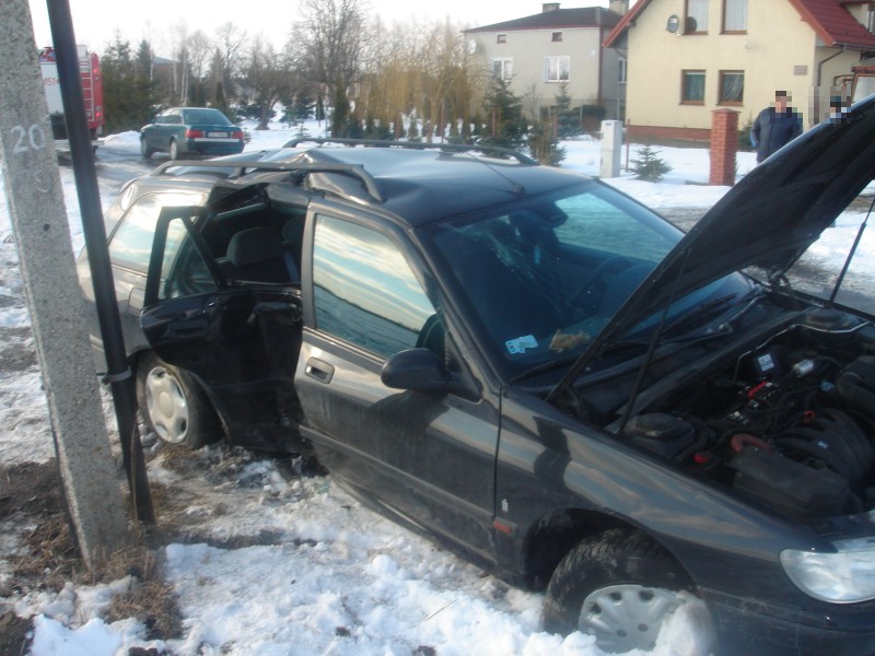 Wypadek w Skrobowie