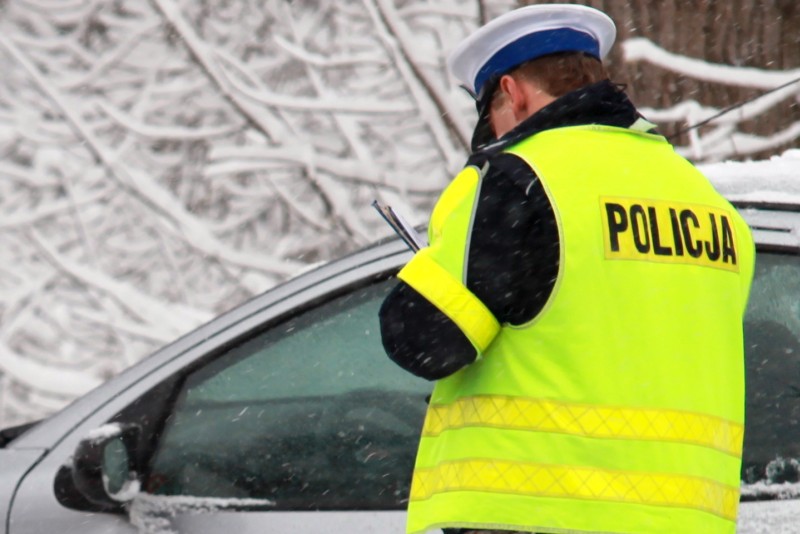 Policjanci wyznaczyli objazdy (Hanna Bytniewska)