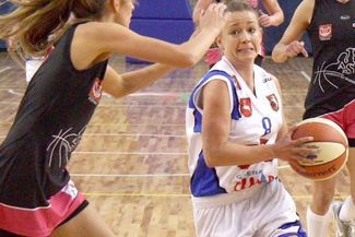 Paulina Dąbkowska i jej koleżanki niespodziewanie przegrały w Bydgoszczy (JACEK ŚWIERCZYŃSKI)