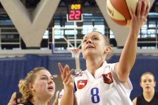 Koszykarki AZS UMCS Lublin utrzymały się w pierwszej lidze (JACEK ŚWIERCZYŃSKI)