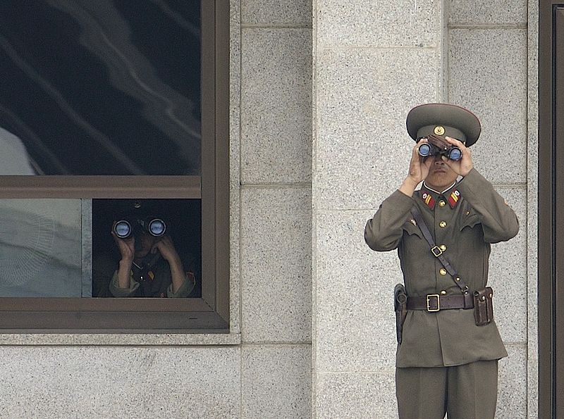 Północnokoreańscy żołnierze