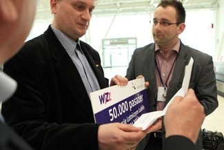 W czwartek Port Lotniczy Lublin obsłużył 50 000 pasażera (Mikołaj Majda)