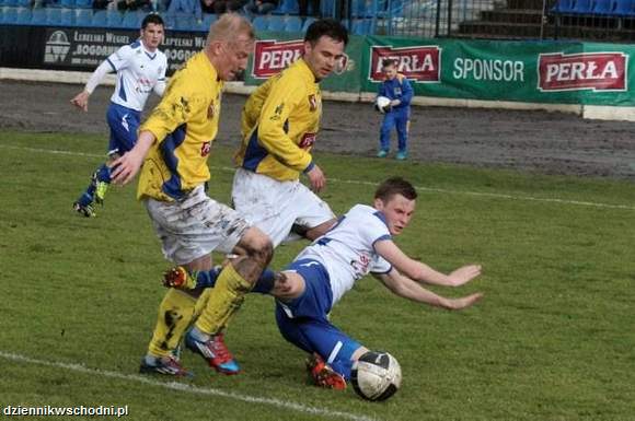 Piłkarze Motoru Lublin podejmą dziś na własnym stadionie Pogoń Siedlce (DW)