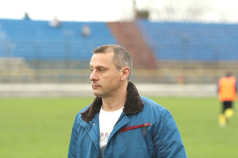 Piotr Świerczewski podczas ostatniego meczu Motoru z Wisłą Puławy (MACIEJ KACZANOWSKI )