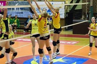 Szóstka Biłgoraj w sobotę rozpoczyna rywalizację w fazie play-off (GRZEGORZ LIPIEC/ECHODNIA)