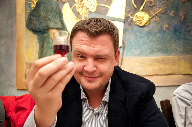 Paweł Loroch, juror nalewek Europejskiego Festiwalu Smaku