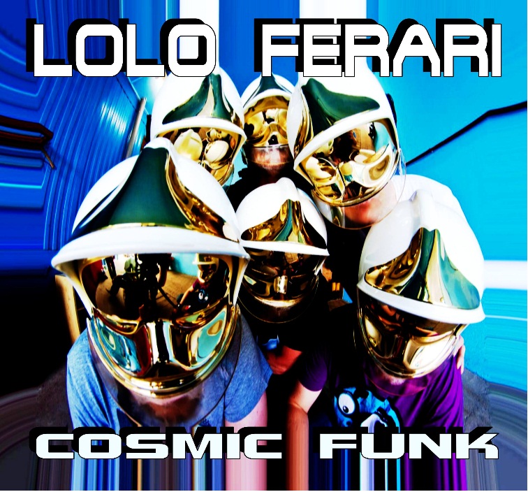 Okładka płyty "Cosmic Funk" zespołu Lolo Ferari (Materiały zespołu)