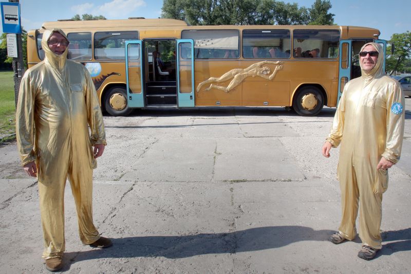 Do Terespola pojechał złoty autobus. Przywiezie do Lublina artystów z Białorusi, uczestników piątej 