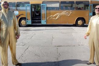 Do Terespola pojechał złoty autobus. Przywiezie do Lublina artystów z Białorusi, uczestników piątej 