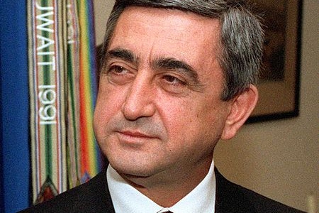 Prezydent Republiki Armenii Serż Sarkisjan ( Robert D. Ward/Wikipedia)