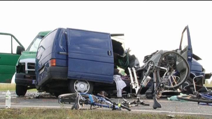 Do wypadku doszło na drodze między Żyrzynem a Rykami. (TVN24/x-news)