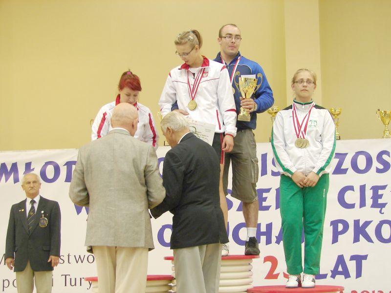 Na najniższym stopniu podium Marta Szczepaniak z AZS AWF w kategorii 69 kg (PAULINA SZYSZKA)