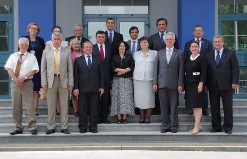 Delegacja lubelskich parlamentarzystów z władzami spółki  (Pzl-Świdnik)